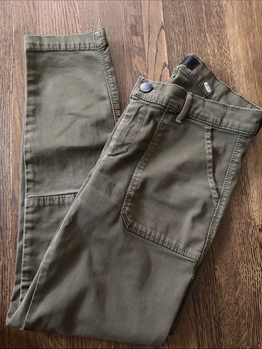 Vince Olive Green Workwear Pants
